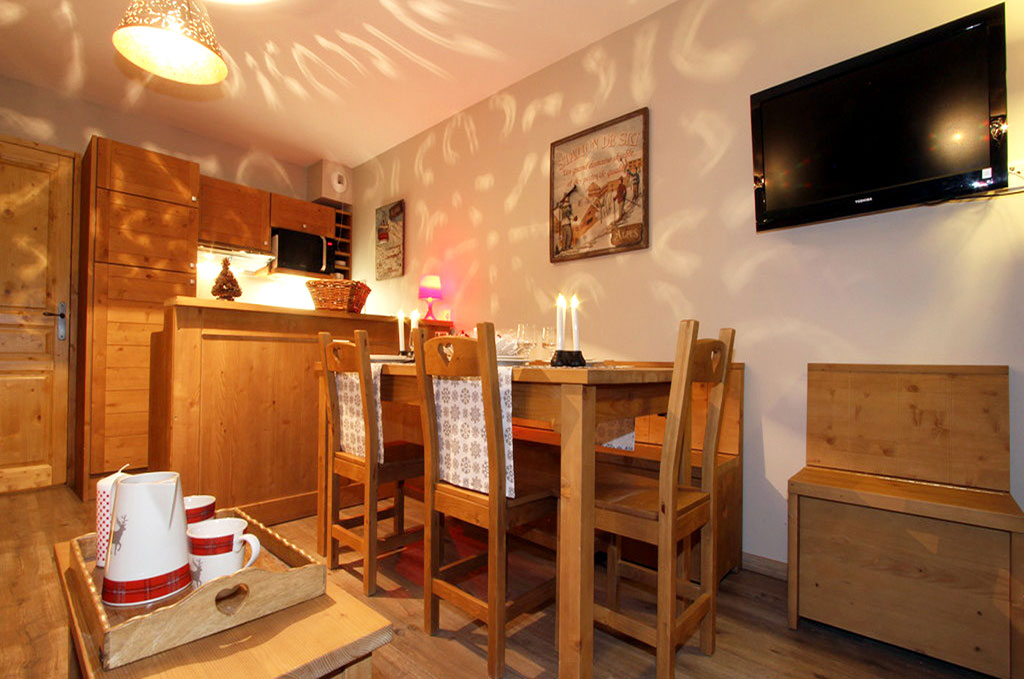 Exemple d'intérieur de la résidence Le Chalet des Rennes à Vars Exemple d'intérieur de la résidence Le Chalet des Rennes à Vars