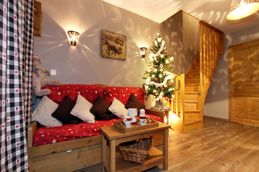 Exemple d'intérieur de la résidence Le Chalet des Rennes à Vars Exemple d'intérieur de la résidence Le Chalet des Rennes à Vars