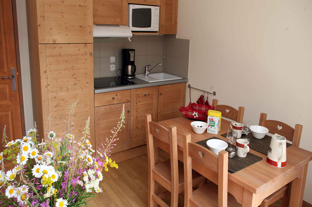 Exemple d'intérieur de la résidence Le Chalet des Rennes à Vars Exemple d'intérieur de la résidence Le Chalet des Rennes à Vars
