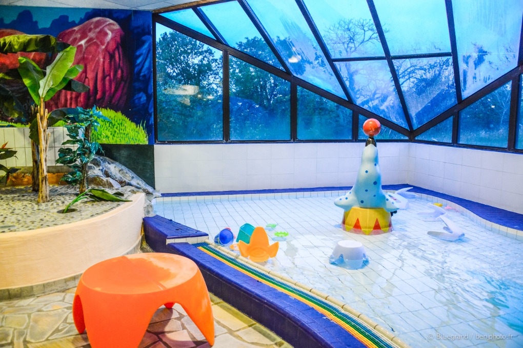 Espace aquatique pour enfants de la résidence Goélia La Pommeraie à Branville en Normandie