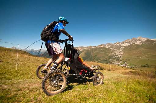 Bike roads near the Goélia residence in St François Longchamp Bike roads near the Goélia residence in St François Longchamp