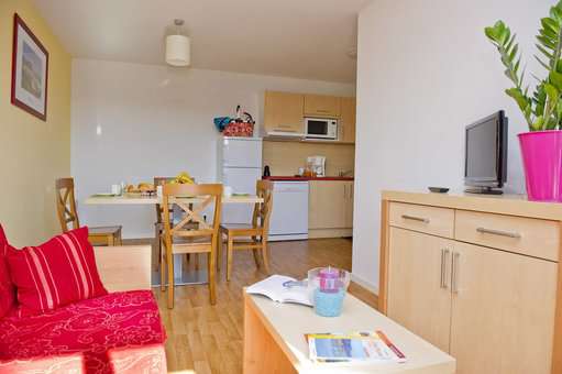 Example of an apartment - Belle Epoque Goélia holiday complex in Mers les Bains / Le Tréport