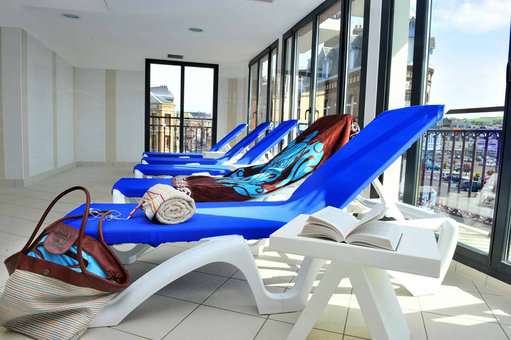 Indoor swimming pool - Belle Epoque Goélia holiday complex in Mers les Bains / Le Tréport
