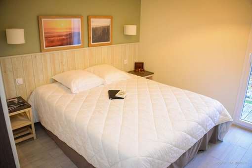 Exemple de chambre de la résidence Goélia La Pommeraie à Branville Exemple de chambre de la résidence Goélia La Pommeraie à Branville