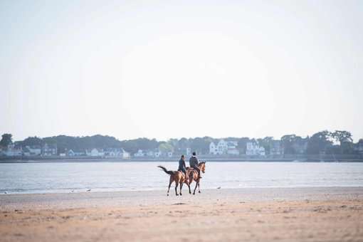 Equitation sur la plage de La Baule © Pedro Loustau - OT La Baule Escoublac