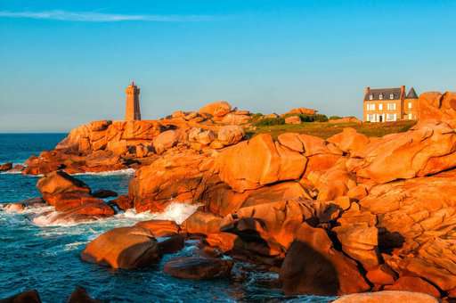 Pointe du Château in Perros-Guirec Pointe du Château in Perros-Guirec