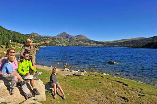 Hiking in the Font-Romeu lakes Hiking in the Font-Romeu lakes