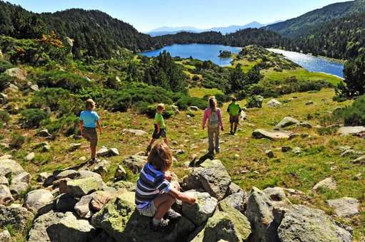Hiking near Font-Romeu in the Pyrenees Hiking near Font-Romeu in the Pyrenees