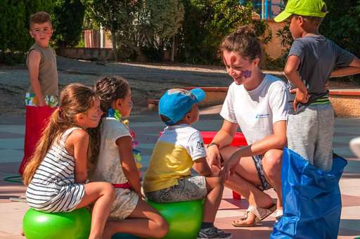 Club enfants de la résidence de vacances Argelès Village Club à Argelès-sur-Mer