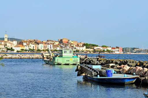 Landscape of Balaruc-les-Bains, in Occitania Landscape of Balaruc-les-Bains, in Occitania