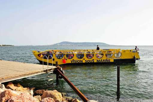 Landscape of Balaruc-les-Bains, in Occitania Landscape of Balaruc-les-Bains, in Occitania