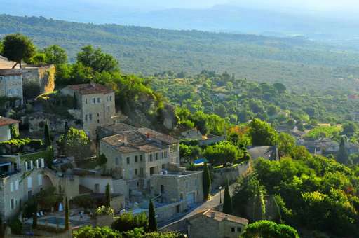 The perched village of Gordes in the Luberon near our holiday residence