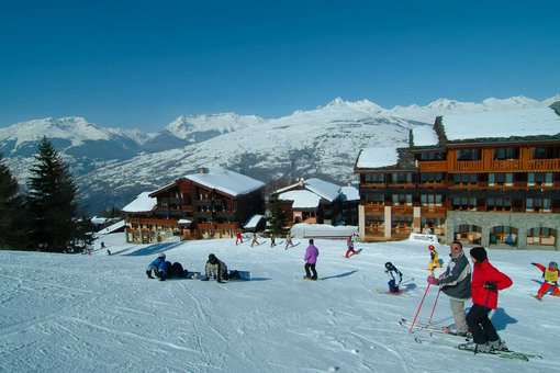 Station de Montchavin-la-Plagne, dans les Alpes du Nord © Philippe ROYER Station de Montchavin-la-Plagne, dans les Alpes du Nord © Philippe ROYER