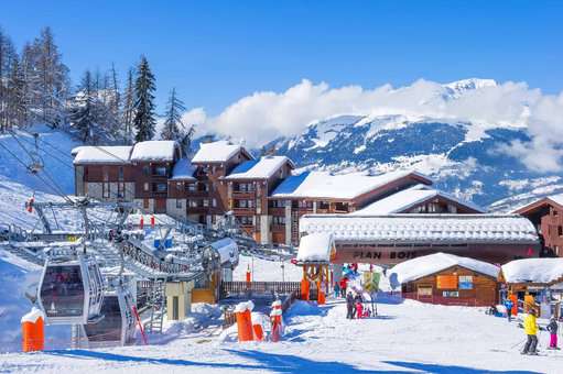 Station de Montchavin-la-Plagne, dans les Alpes du Nord © Philippe ROYER Station de Montchavin-la-Plagne, dans les Alpes du Nord © Philippe ROYER