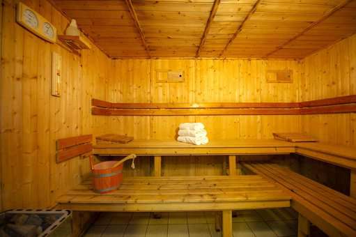 Sauna of the vacation residence Goélia Le Village Gaulois in St François Longchamp