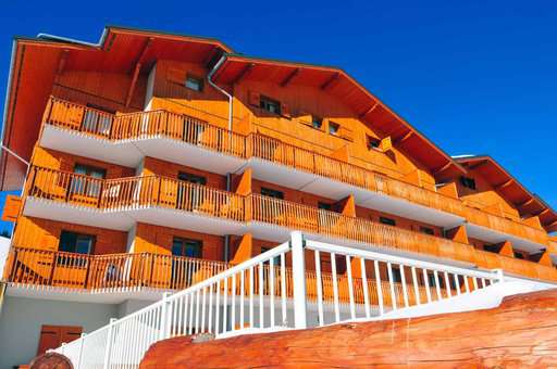 Le Relais des Pistes holiday residence in Albiez-Montrond, in the Northern Alps