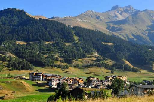 Le village d'Aussois, dans les Alpes du Nord