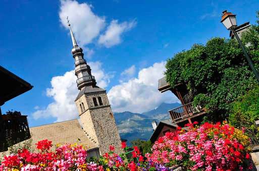 Combloux, in the Northern Alps Combloux, in the Northern Alps