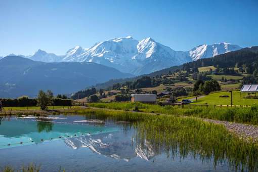 Landscape of the Combloux region, in the Northern Alps © Soren Rickards