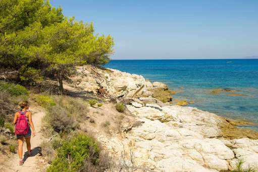 Beach in Corsica near the Goélia holiday residence Beach in Corsica near the Goélia holiday residence