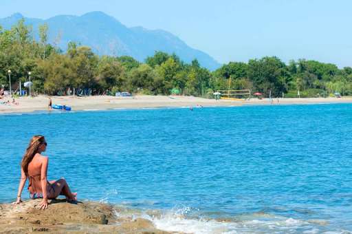 Beach in Corsica near the Goélia holiday residence Beach in Corsica near the Goélia holiday residence