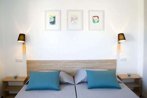 Exemple de chambre de la résidence de vacances Estartit Confort à Estartit, sur Costa Brava, en Espagne