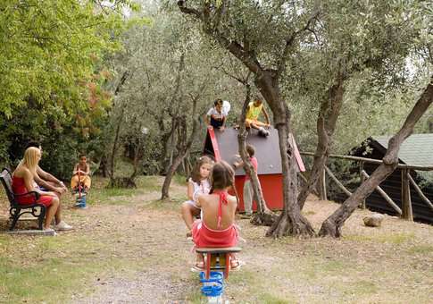 Parc pour enfants du village de vacances  Caravelle Camping Village à Ceriale