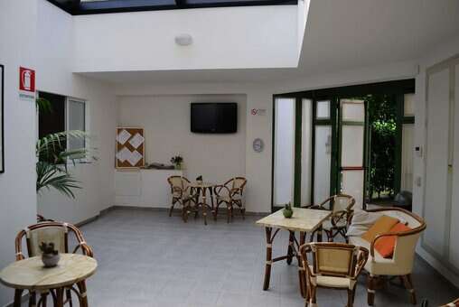 Réception de la résidence de vacances La Pergola à Marina di Massa, en Toscane, en Italie Réception de la résidence de vacances La Pergola à Marina di Massa, en Toscane, en Italie