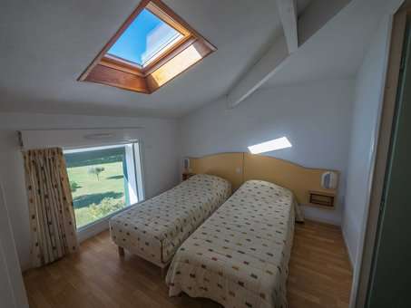 Exemple de chambre de la résidence de vacances Ilbarritz à Bidart