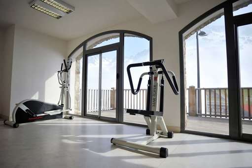 Salle fitness de la résidence de vacances Le Tourmalet à La Mongie