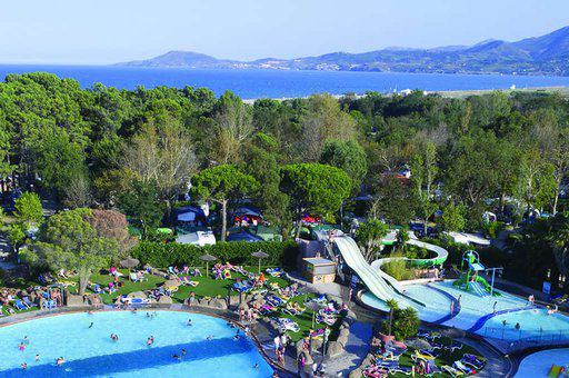 Le Camping 5* le Soleil à Argelès, mobile-home vacances climatisé avec piscine et espace aquatique