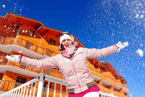 La résidence de vacances Le Relais des Pistes à Albiez-Montrond, dans les Alpes du Nord au pied des pistes
