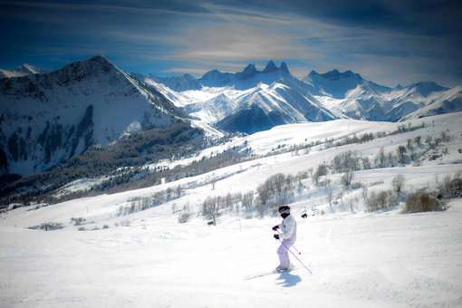 Les sybelles, ski area