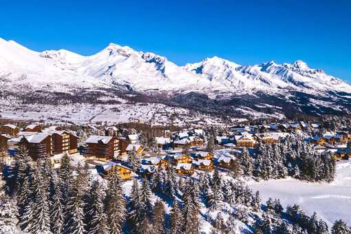 Station de ski La Joue du Loup dans les Alpes du Sud © OT Le Dévoluy