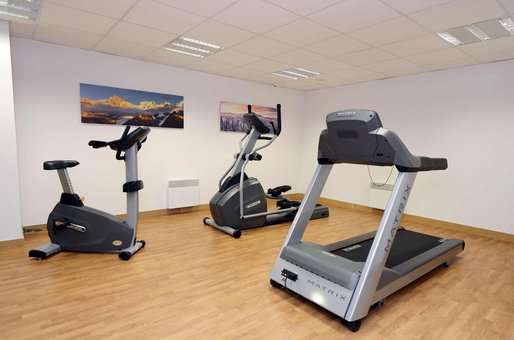 Salle fitness de la résidence de vacances Goélia le Crystal à Vaujany