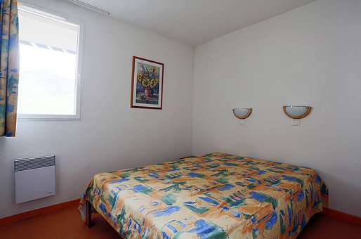 Exemple de chambre d'un appartement 2 pièces 4 personnes de la résidence de vacances Les Balcons du Soleil à Peyragudes dans les Pyrénées