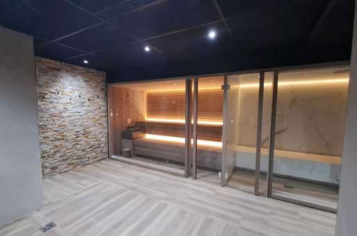 New wellness area at the Goélia Les Chalets de Wengen residence in Montchavin La Plagne