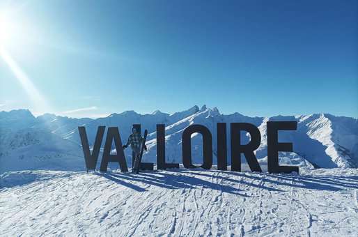 Station de ski de Valloire dans les Alpes du Nord 