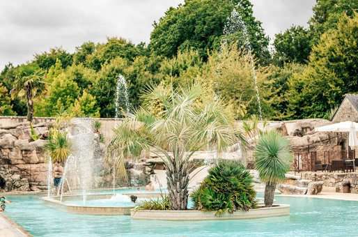 Aquaparc de la résidence de vacances L'orangerie de Lanniron proche de Quimper