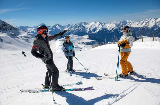 The Alpe d'Huez ski area