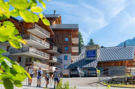 The Goélia Le Crystal holiday residence in Vaujany