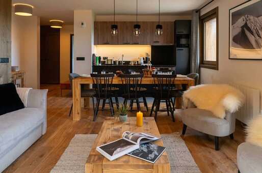 Exemple d'appartement de la résidence de vacances L'Ecrin d'Argent à Valmorel