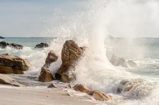 Example of beach in Brittany