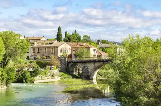 View of the village o Sauve 