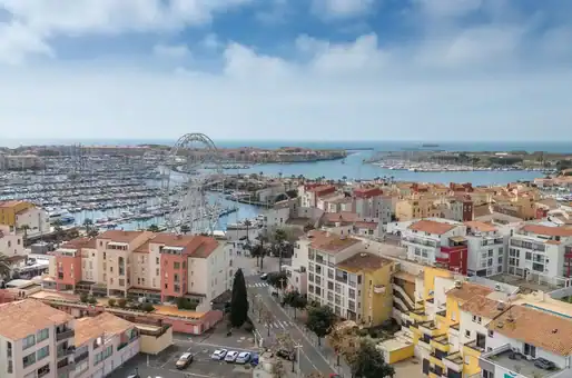 Vue depuis la résidence Goélia Cap d'Agde