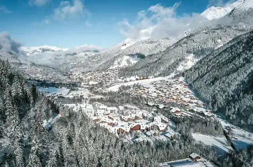 View of the valley of Hameau du Lay