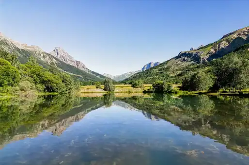 Example of landscape near Briançon and Serre-Chevalier ©Serre-Chevalier Briançon Valley Tourist Office