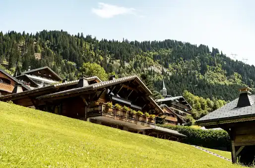 Exemple de paysage à proximité de la résidence de vacances Goélia Châtel