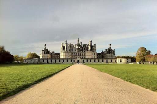 Chambord Castle, in the Pays de La Loire region near Chinon (1 hour's drive)