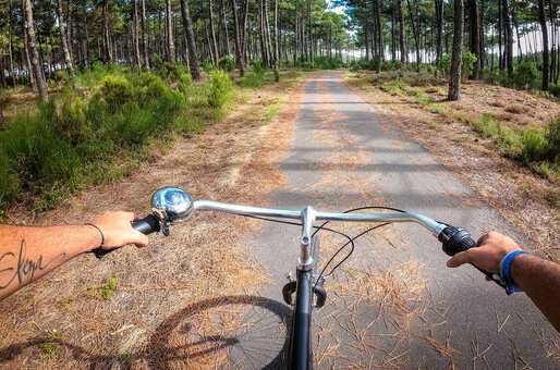 Pistes cyclables près de Mimizan